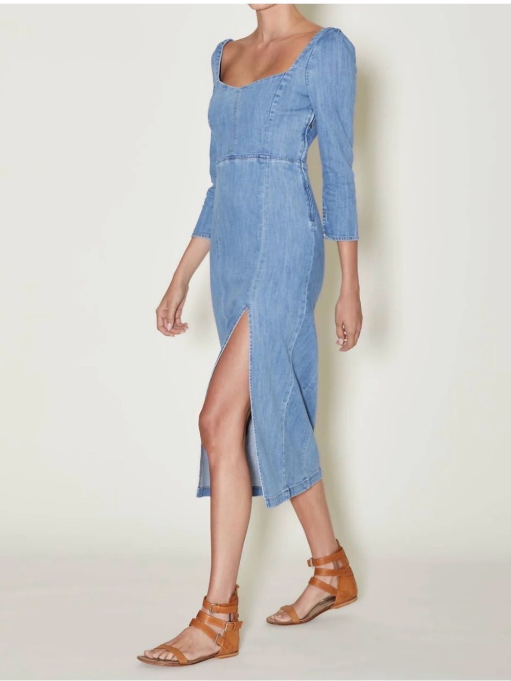 Le Jean Tallulah Midi Dress